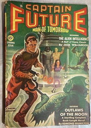 Bild des Verkufers fr Captain Future Man of Tomorrow Spring 1942 zum Verkauf von biblioboy