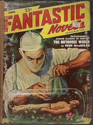 Imagen del vendedor de FANTASTIC NOVELS: November, Nov. 1950 ( "The Hothouse World" ) a la venta por Books from the Crypt