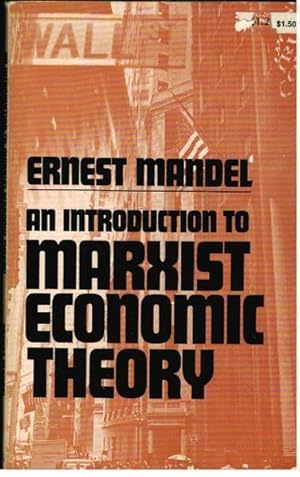 Seller image for An Introduction to Marxist Economic Theory for sale by Goulds Book Arcade, Sydney