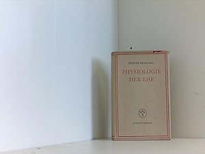Seller image for Physiologie der Ehe oder eklektische Betrachtungen ber eheliches Glck und Unglck for sale by Book Broker