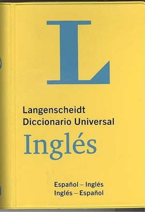Seller image for Diccionario universal ingles-espaol for sale by Imosver