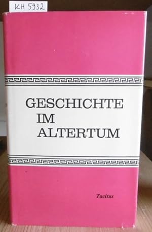 Seller image for Tacitus. Unter Mitarbeit v. Egon Martin. for sale by Versandantiquariat Trffelschwein