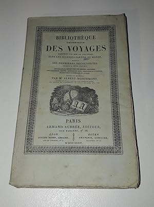 Bild des Verkufers fr D'Entrecasteaux (1791-1793), Marchand (1790-1792) - Bibliothque Universelle des Voyages, vol. 15 zum Verkauf von Pare Yannick
