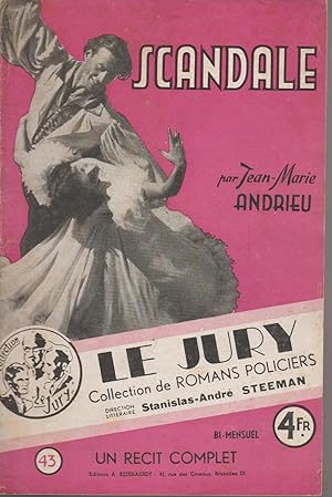 Imagen del vendedor de SCANDALE a la venta por Librairie l'Aspidistra
