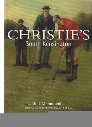 Christies 2001 Golf Memorabilia