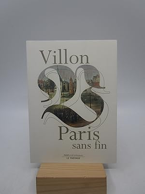 Imagen del vendedor de Villon Paris sans fin a la venta por Shelley and Son Books (IOBA)