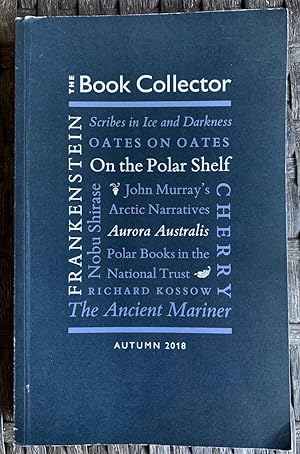 The Book Collector, Volume 67 #3 - Autumn 2018 (Polar Edition)