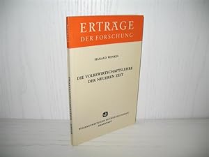 Die Volkswirtschaftslehre der neueren Zeit. Erträge der Forschung ; Bd. 18;