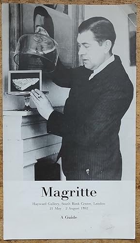 Immagine del venditore per Magritte: The Hayward Gallery , the South Bank Centre, London, 21 May-2 August 1992 A Guide venduto da Shore Books