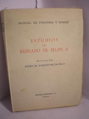 Imagen del vendedor de Estudios del reinado de Felipe II. Ensayos histricos a la venta por Librera Antonio Azorn