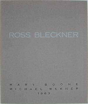 Bild des Verkufers fr Ross Bleckner: 5 November to 26 November 1983 zum Verkauf von Powell's Bookstores Chicago, ABAA