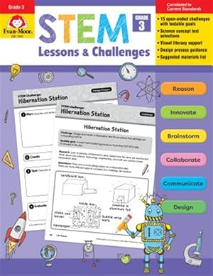Seller image for Stem Lessons and Challenges, Grade 3 for sale by GreatBookPrices