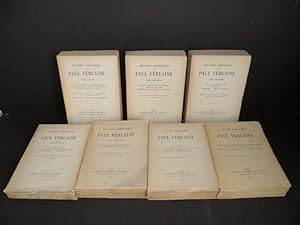 Oeuvres complètes et Oeuvres posthumes de Paul Verlaine.
