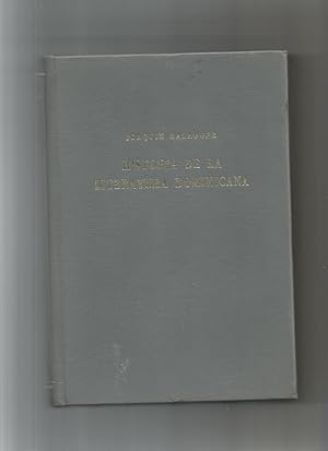 Seller image for Historia de la literatura dominicana. for sale by Librera El Crabo