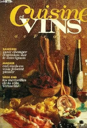 Bild des Verkufers fr Cuisine et Vins de France - n 480 - Juin 1992 : Maigrir en vous faisant plaisir - Merveilles de la cte Vermeille - Recettes d'Italie sans pasta, ni pizza : Moules et calamars du Lido, ouleaux de jambon, sole  l'aigre-doux, dessert sicilien,etc - Japon zum Verkauf von Le-Livre