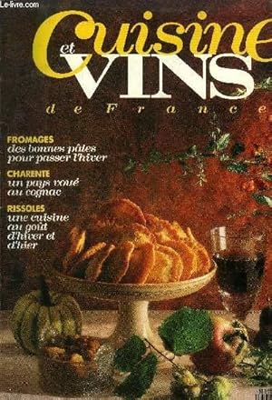 Bild des Verkufers fr Cuisine et Vins de France - n 483 - Octobre 1992 : La pomme - Charente : le pays au got du Cognac - Le fromage en cuit ou en cru- Le Jura, Les portos des quintas - Bire et gastronomie. zum Verkauf von Le-Livre