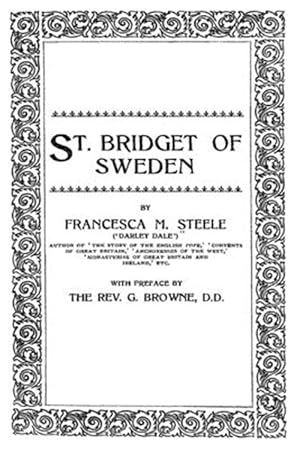 Bild des Verkufers fr St. Bridget of Sweden zum Verkauf von GreatBookPrices