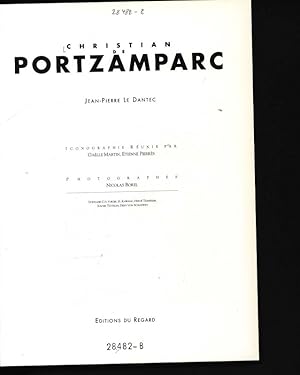 Bild des Verkufers fr Christian de Portzamparc zum Verkauf von Antiquariat Bookfarm