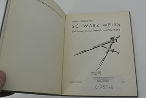 Image du vendeur pour Schwarz-Weiss-Zeichnungen fr Technik und Werbung mis en vente par Antiquariat Bookfarm