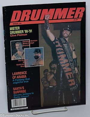 Imagen del vendedor de Drummer: America's Mag for the macho male; #144: Mr. Drummer 90-91 a la venta por Bolerium Books Inc.