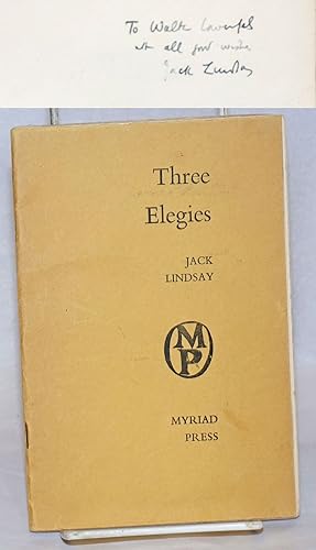 Three elegies