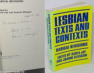 Seller image for Lesbian Texts and Contexts: radical revisions for sale by Bolerium Books Inc.