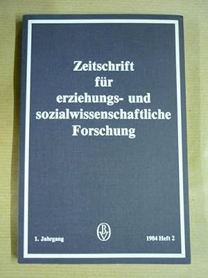 Seller image for Zeitschrift fr internationale erziehungs- und sozialwissenschaftliche Forschung. - 14. Jahrgang-Heft 2 for sale by Gabis Bcherlager