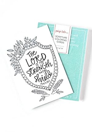 Seller image for Scripture Coloring Cards: Color, Share, and Inspire by Select, Paige Tate [Cards ] for sale by booksXpress