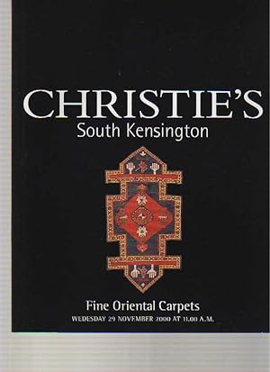 Christies November 2000 Fine Oriental Carpets