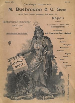 Catalogo illustrato n. 16. Orologi di ogni tipo, spille, calamai, gioielli, mantelli, guanti, omb...