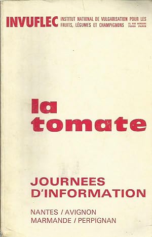 LA TOMATE JOURNES D'INFORMATION