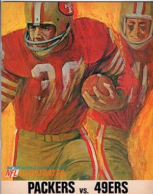 National Football League Illustrated Packers VS. 49ers NFL Milwaukee County Stadium December 4 1966