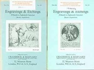 Engravings & Etchings #130 (Fifteenth to Eighteenth) and Engravings & Etchings #132 (Fifteenth to...