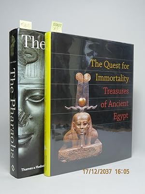 Seller image for The Quest for Immortality: Treasures of Ancient Egypt. [AND:] The Pharohs. [LOT OF 2 BOOKS ON ANCIENT EGYPT & EGYPTOLOGY]. for sale by Librarium of The Hague