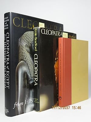 Imagen del vendedor de Cleopatra of Egypt: From History to Myth. [AND:] Cleopatra. [AND:] Egypt in the Age of Cleopatra: History and Society under the Ptolemies. [LOT OF 3 BOOKS ON ANCIENT EGYPT & EGYPTOLOGY]. a la venta por Librarium of The Hague