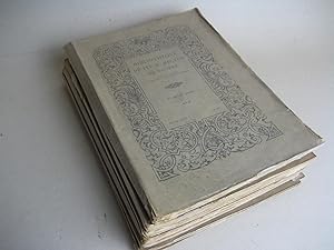 Catalogue de la Bibliothèque de feu M. Hector de Backer (5 Parties en 7 Volumes - Complet).