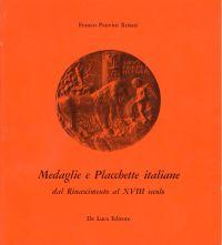 Seller image for Medaglie e placchette italiane dal rinascimento al XVIII secolo. for sale by Bcher Eule