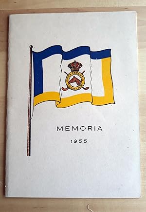 MEMORIA DEPORTIVA Y ECONÓMICA DEL AÑO 1955 Y PROYECTO DE PRESUPUESTOS GENERALES PARA 1956