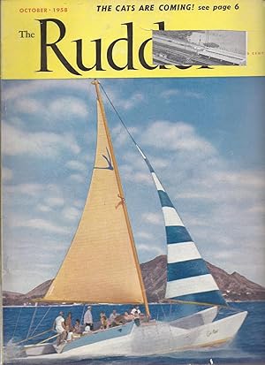 Seller image for The Rudder The Magazine For Yachtsmen Volume 74 Number 10 October 1958 for sale by Charles Lewis Best Booksellers