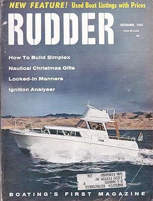 Bild des Verkufers fr The Rudder The Magazine For Yachtsmen Volume 79 Number 12 December 1963 zum Verkauf von Charles Lewis Best Booksellers