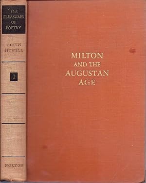 Bild des Verkufers fr The Pleasures of Poetry First Series Milton and the Augustan Age zum Verkauf von Charles Lewis Best Booksellers