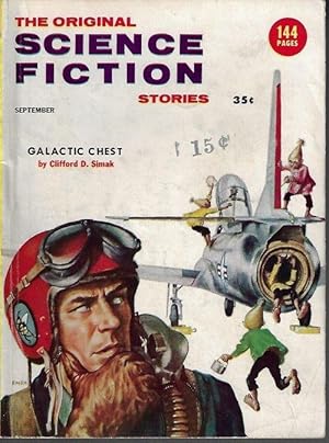 Imagen del vendedor de The Original SCIENCE FICTION Stories: September, Sept. 1956 a la venta por Books from the Crypt