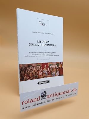 Bild des Verkufers fr Riforma nella continuit. Riflessioni a cinquanta anni dal Concilio Vaticano II zum Verkauf von Roland Antiquariat UG haftungsbeschrnkt