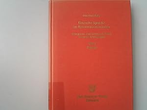 Image du vendeur pour Deutsche Sprache im Reformationszeitalter. Eine geistes- und sozialgeschichtlich orientierte Bibliographie. Teil 2, Register. mis en vente par Antiquariat Bookfarm