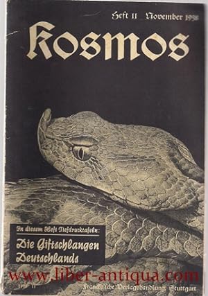 Kosmos - Handweiser für Naturfreunde 11/1938