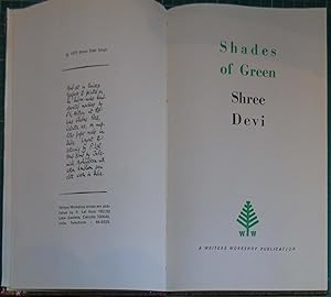 Seller image for Shades of Green for sale by Hanselled Books