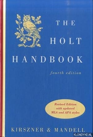 Seller image for The Holt Handbook - fourth edition for sale by Klondyke