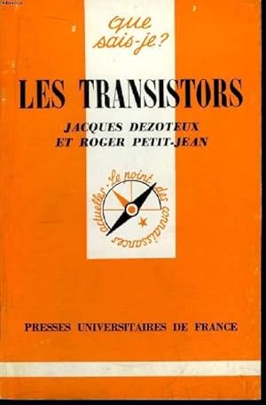 Bild des Verkufers fr Que sais-je? N 1121 Les transistors zum Verkauf von Le-Livre