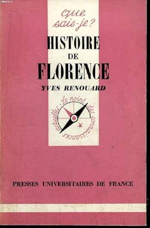 Bild des Verkufers fr Que sais-je? N 1116 Histoire de Florence zum Verkauf von Le-Livre