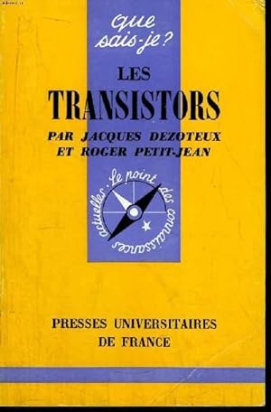 Seller image for Que sais-je? N 1121 Les transistors for sale by Le-Livre